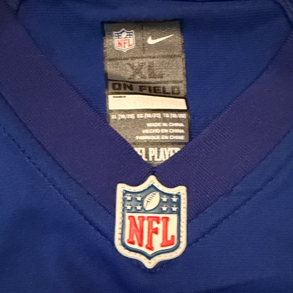 NFL Nike Tavon Austin Rams Blue and Yellow Sports Jersey Boys XL - Picture 6 of 7